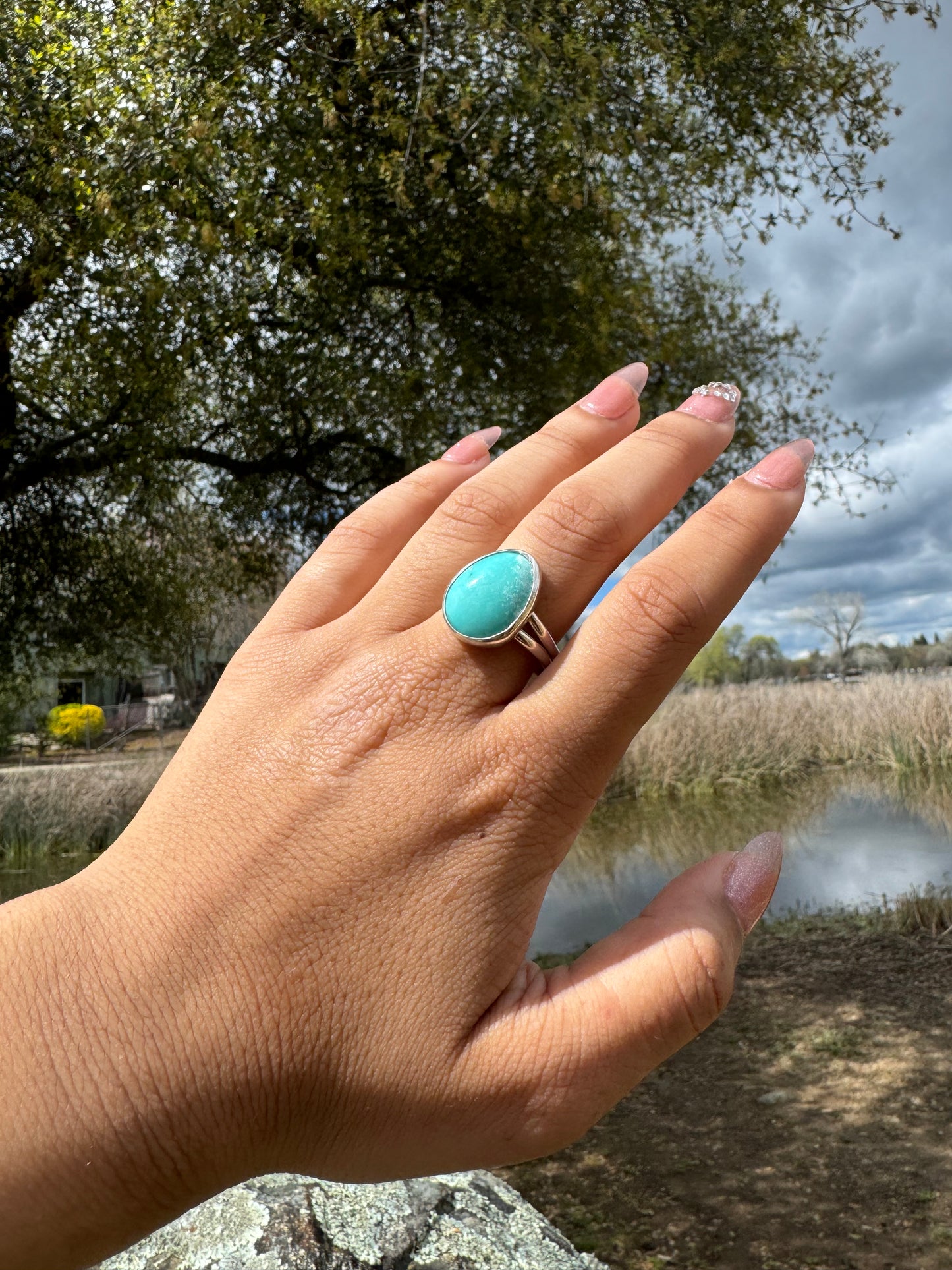 Kingman Turquoise Ring collection