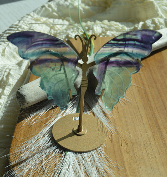 Fluorite Butterly Goddess