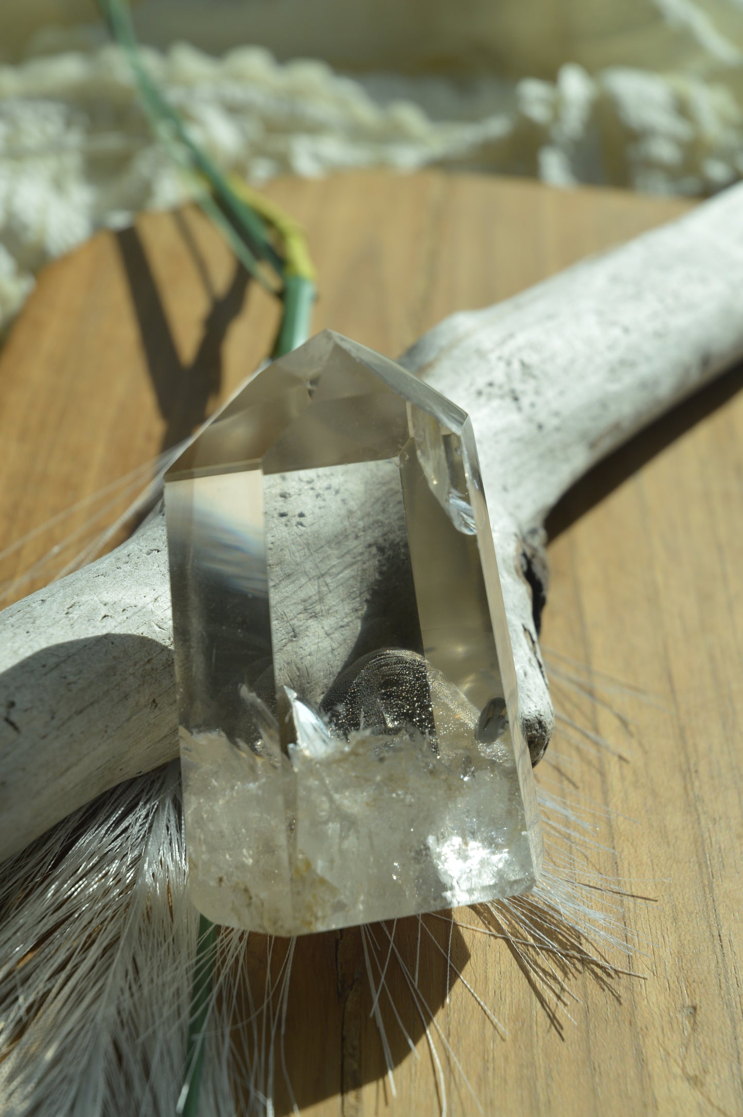 Light Smokey Quartz tower
