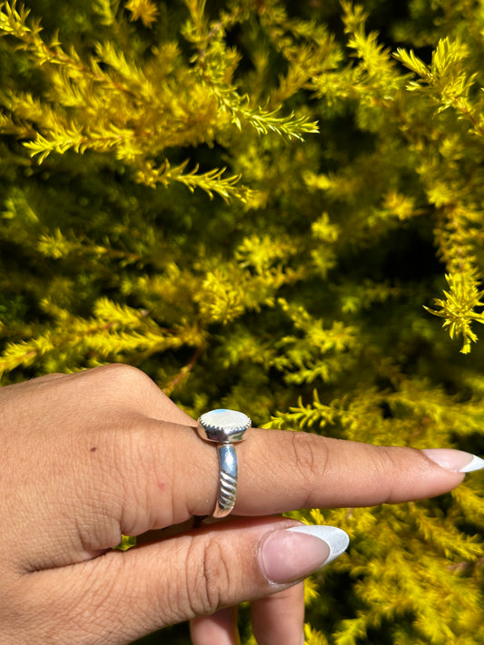 Moonstone ring