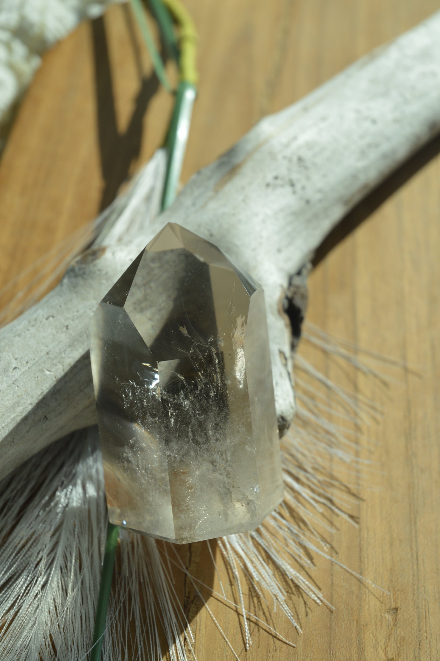 Light Smokey Quartz tower