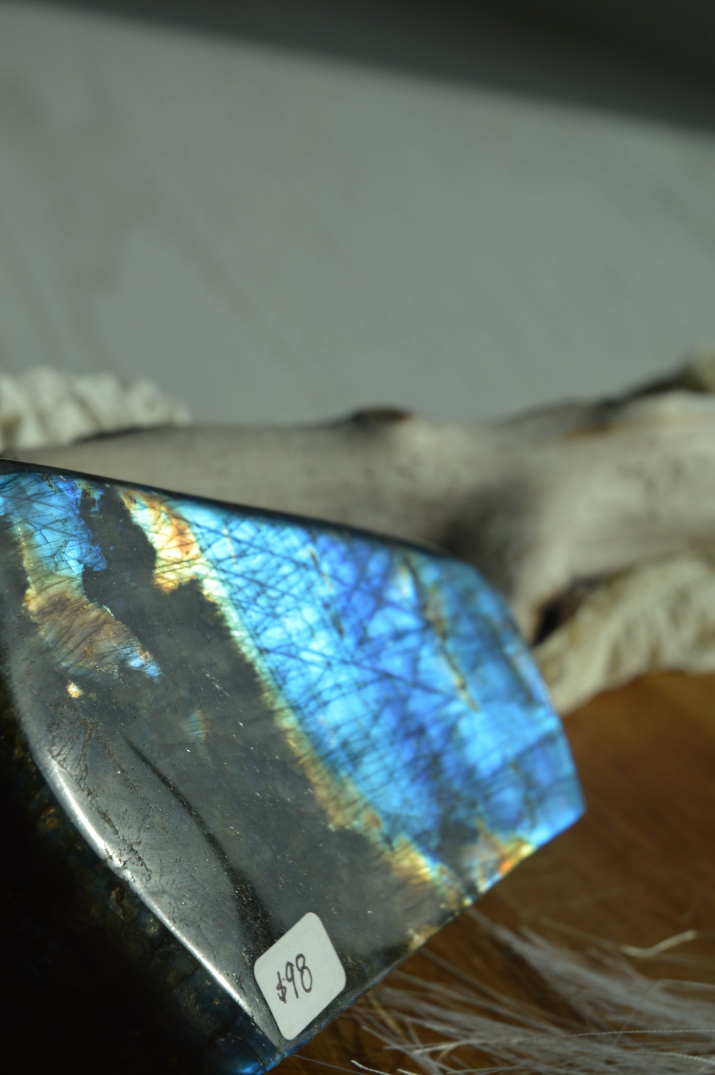 Labradorite statement piece