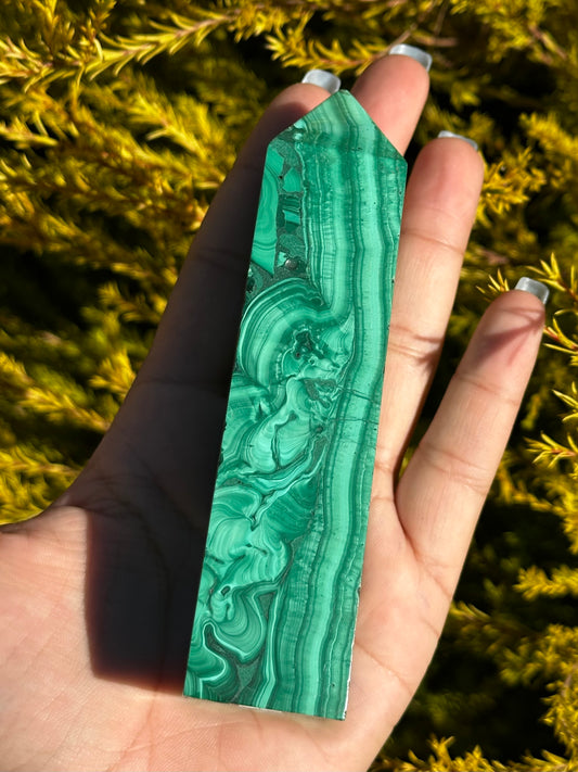 Large Malachite tower