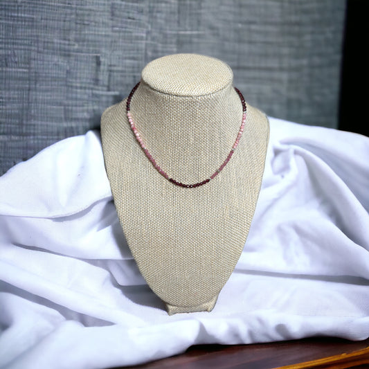 Mixed Rosé necklace