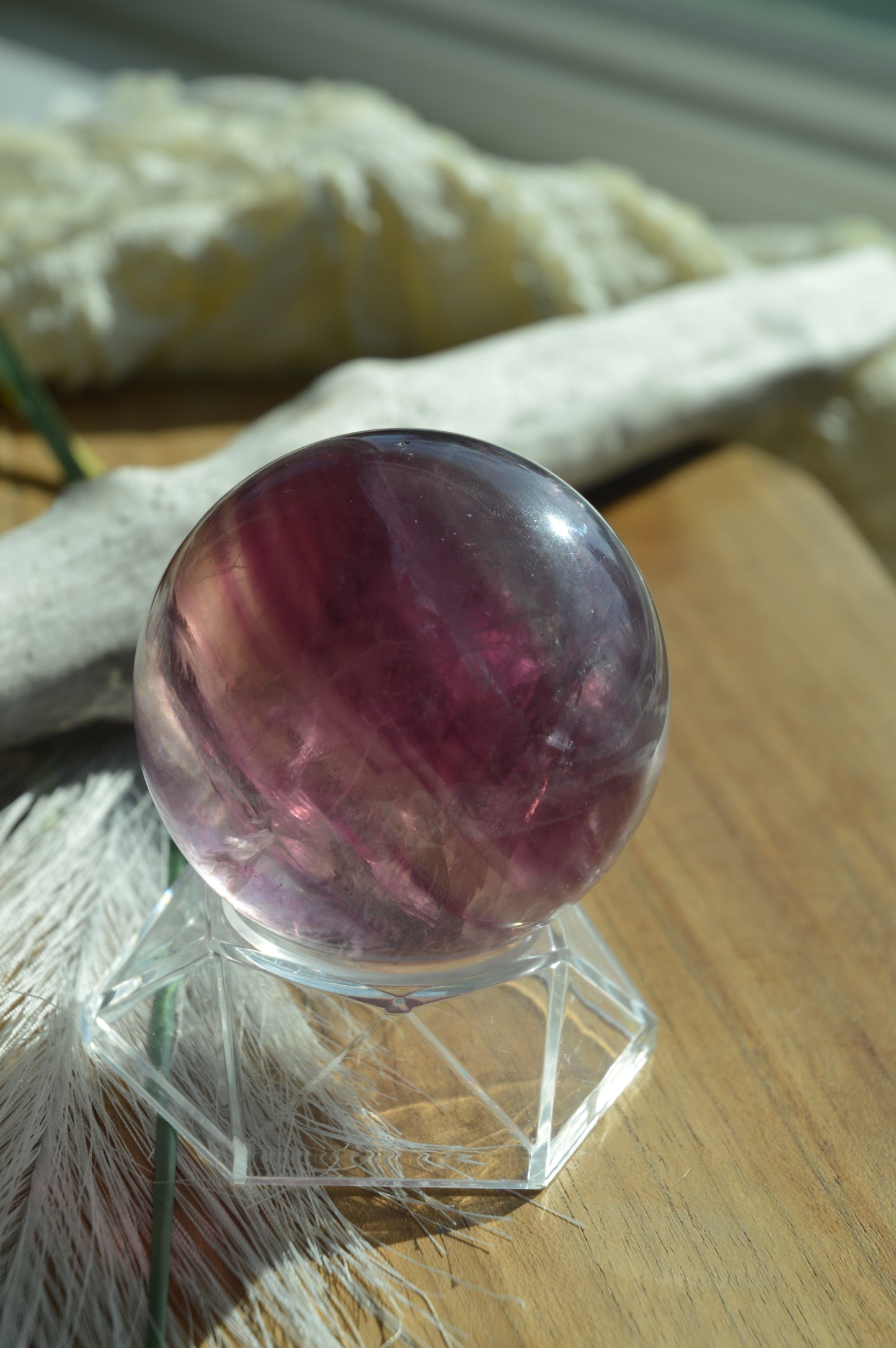Fluorite High Quality sphere