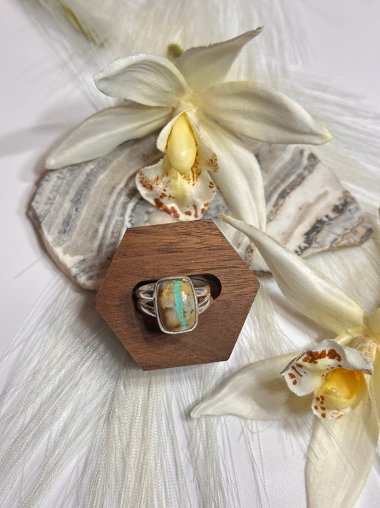 Royston Ribbon Turquoise - Sz 7.75