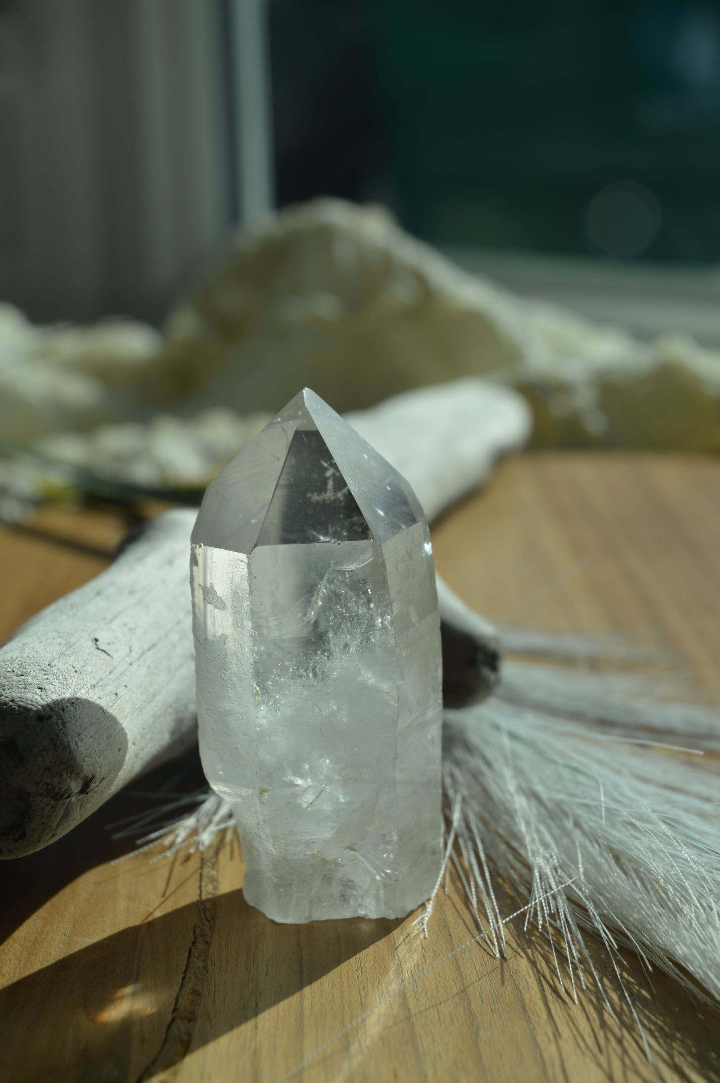 Clear Quartz Tower
