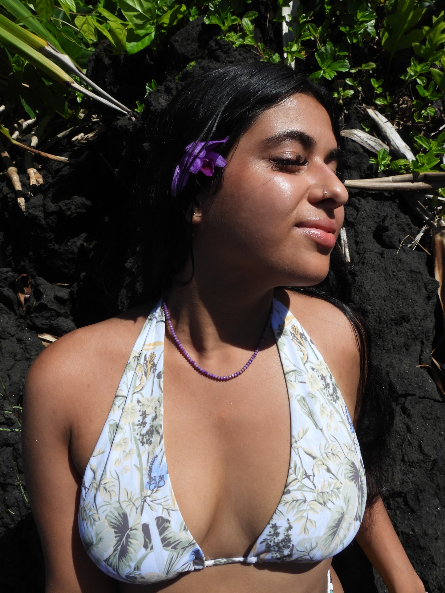Lilac Fields necklaces