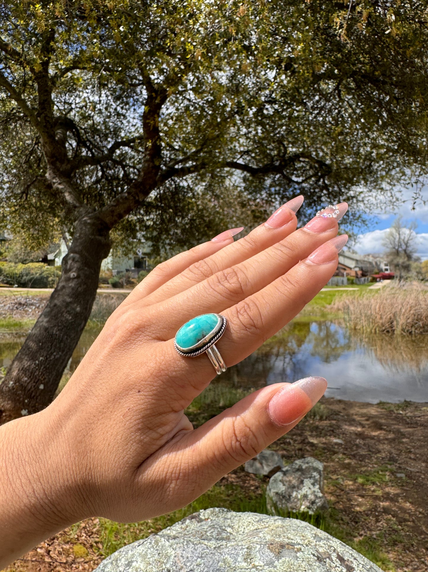 Kingman Turquoise Ring collection