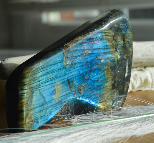 Labradorite statement piece