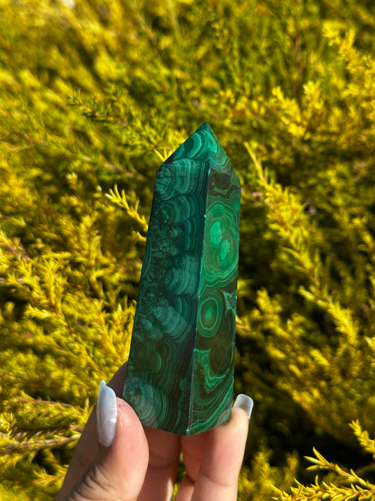 Malachite tower