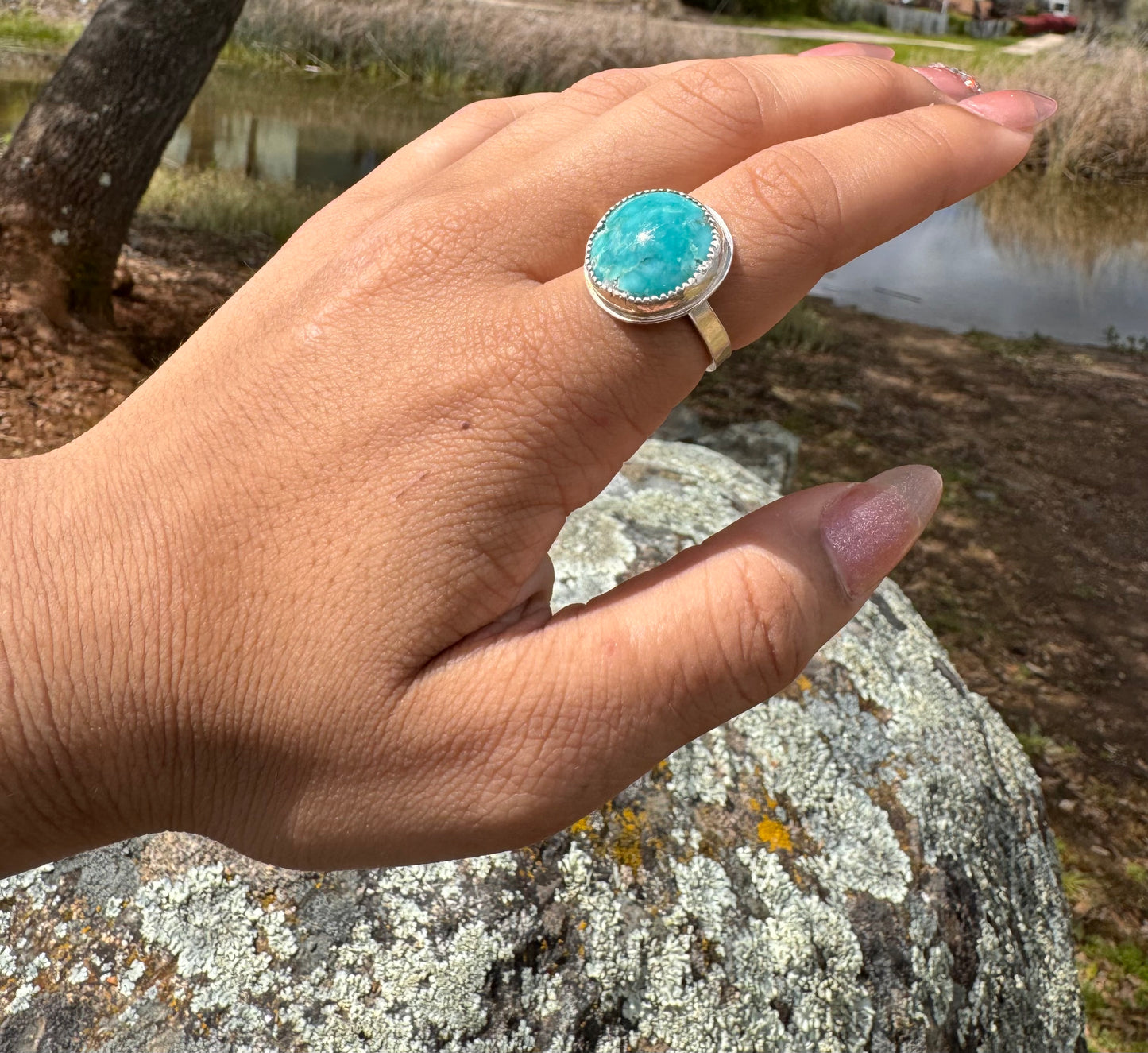 Kingman Turquoise Ring collection