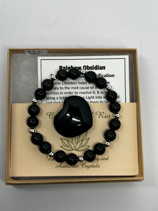 Rainbow Obsidian Gift Box