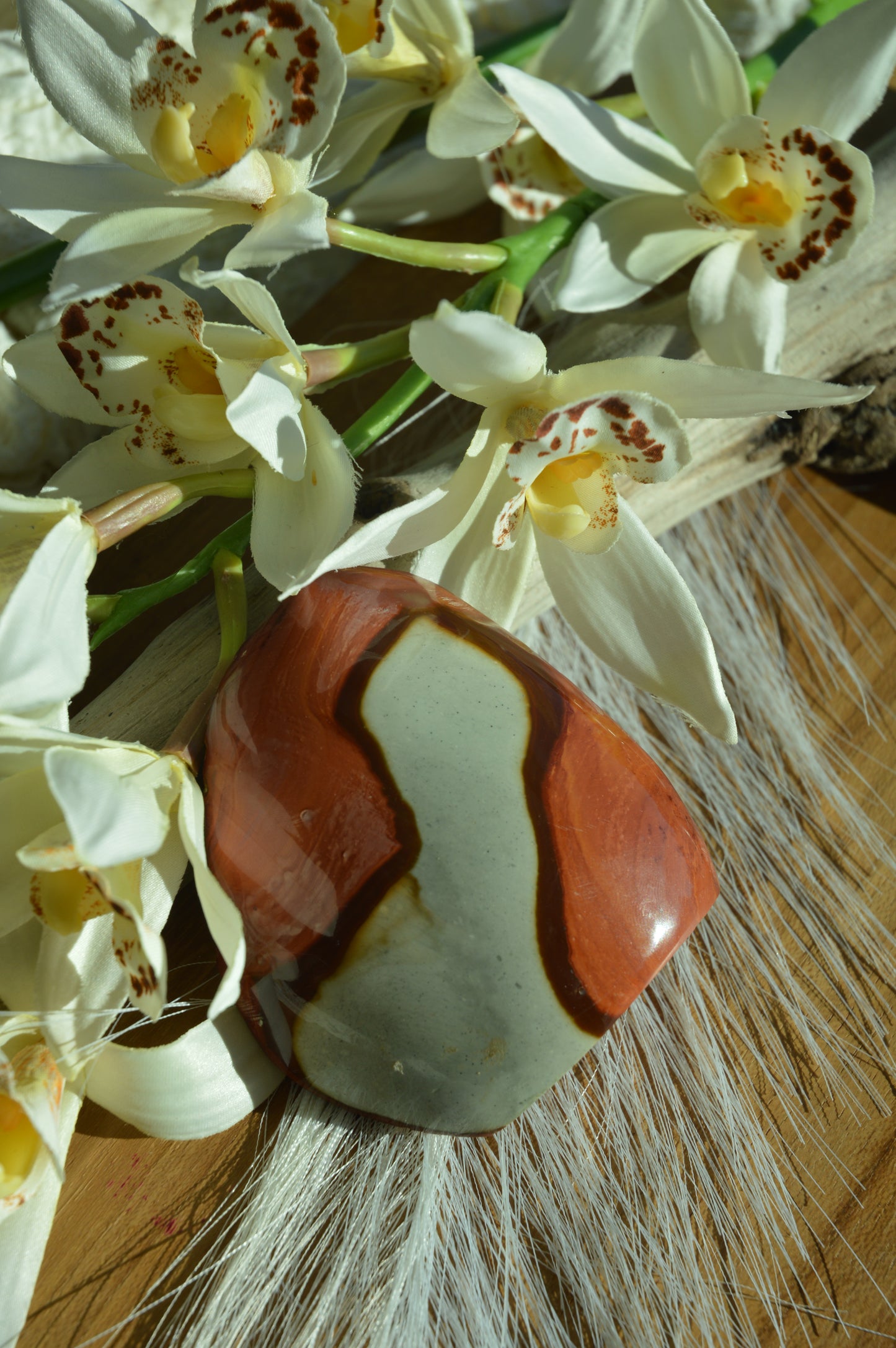 Polychrome Jasper cut base