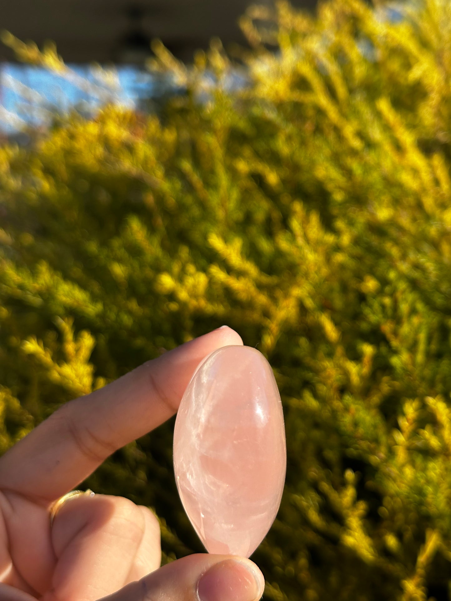 Rose Quartz Heart