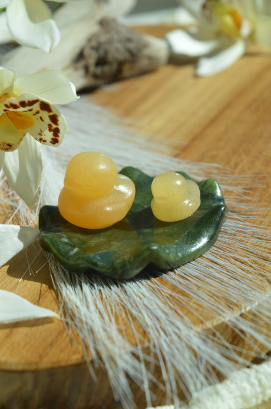 Nephrite Jade Lilypad Project