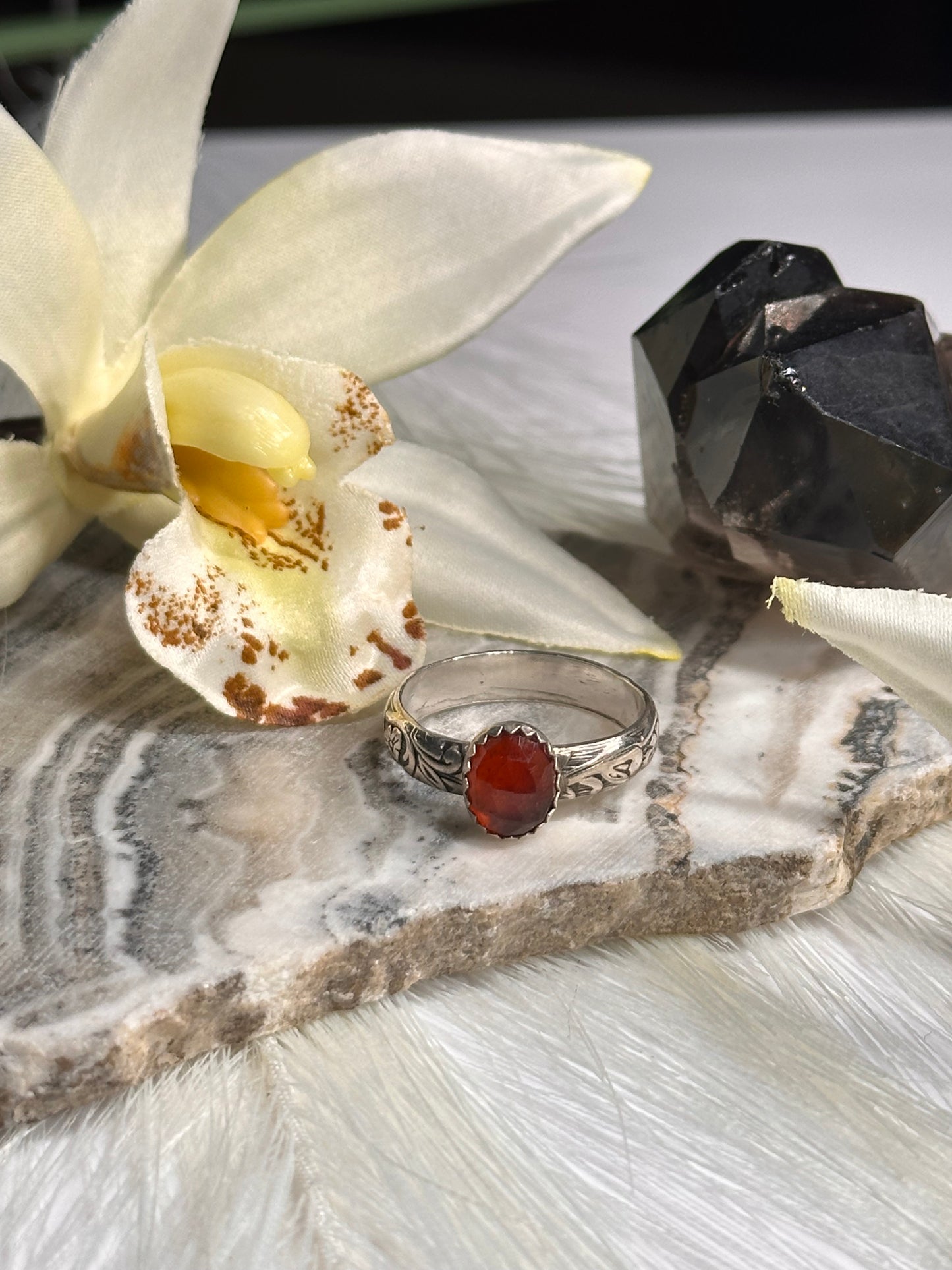 Hessonite Garnet - Sz 7