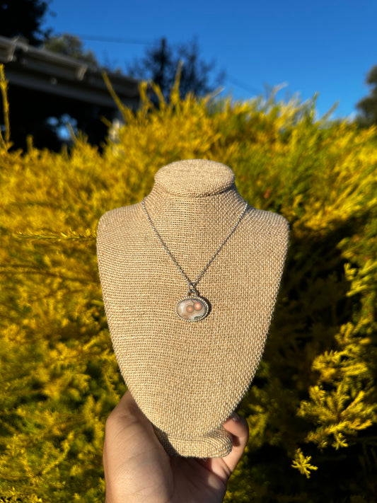 Orbicular Ocean Jasper pendant