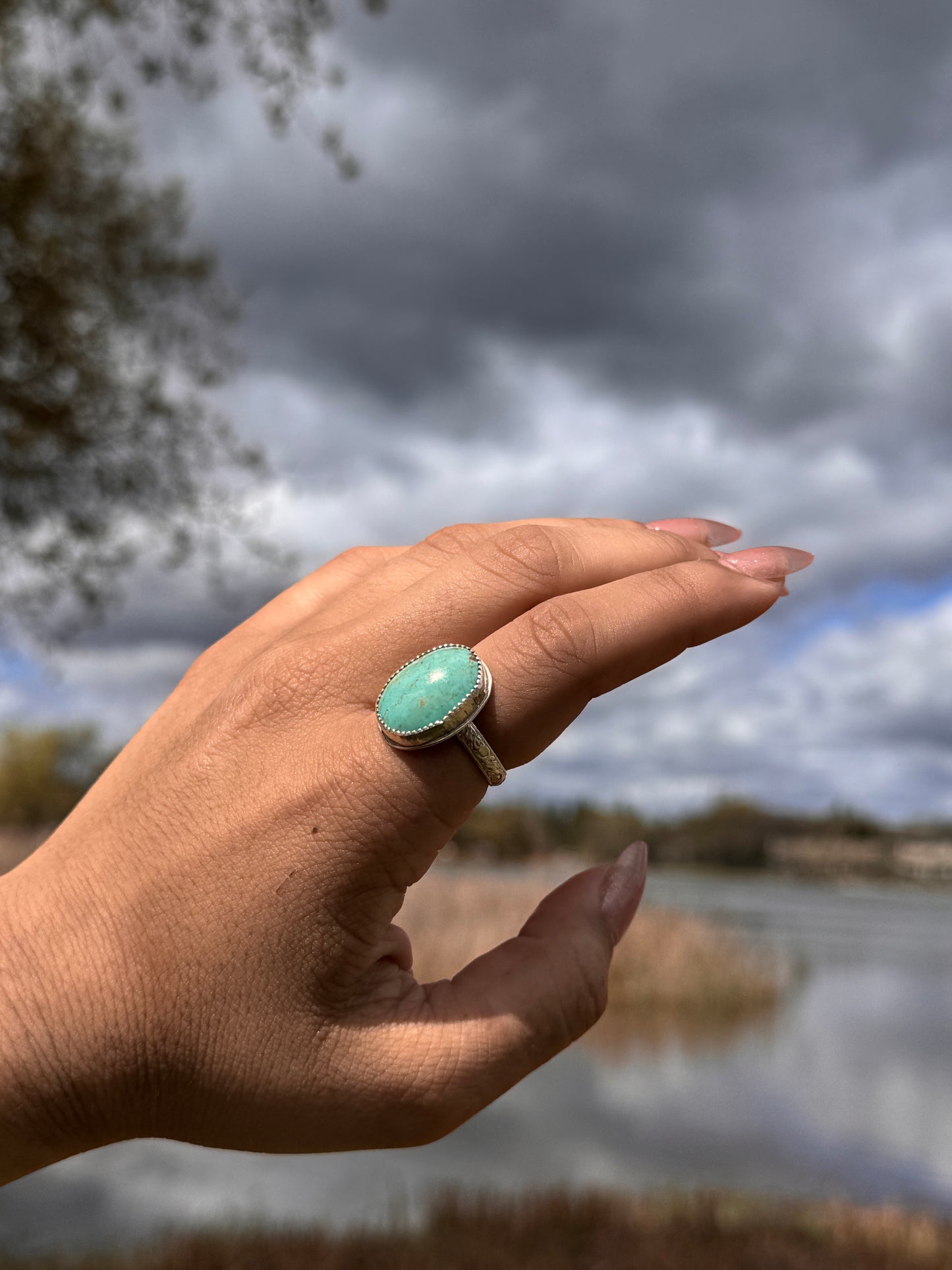 Kingman Turquoise Ring collection