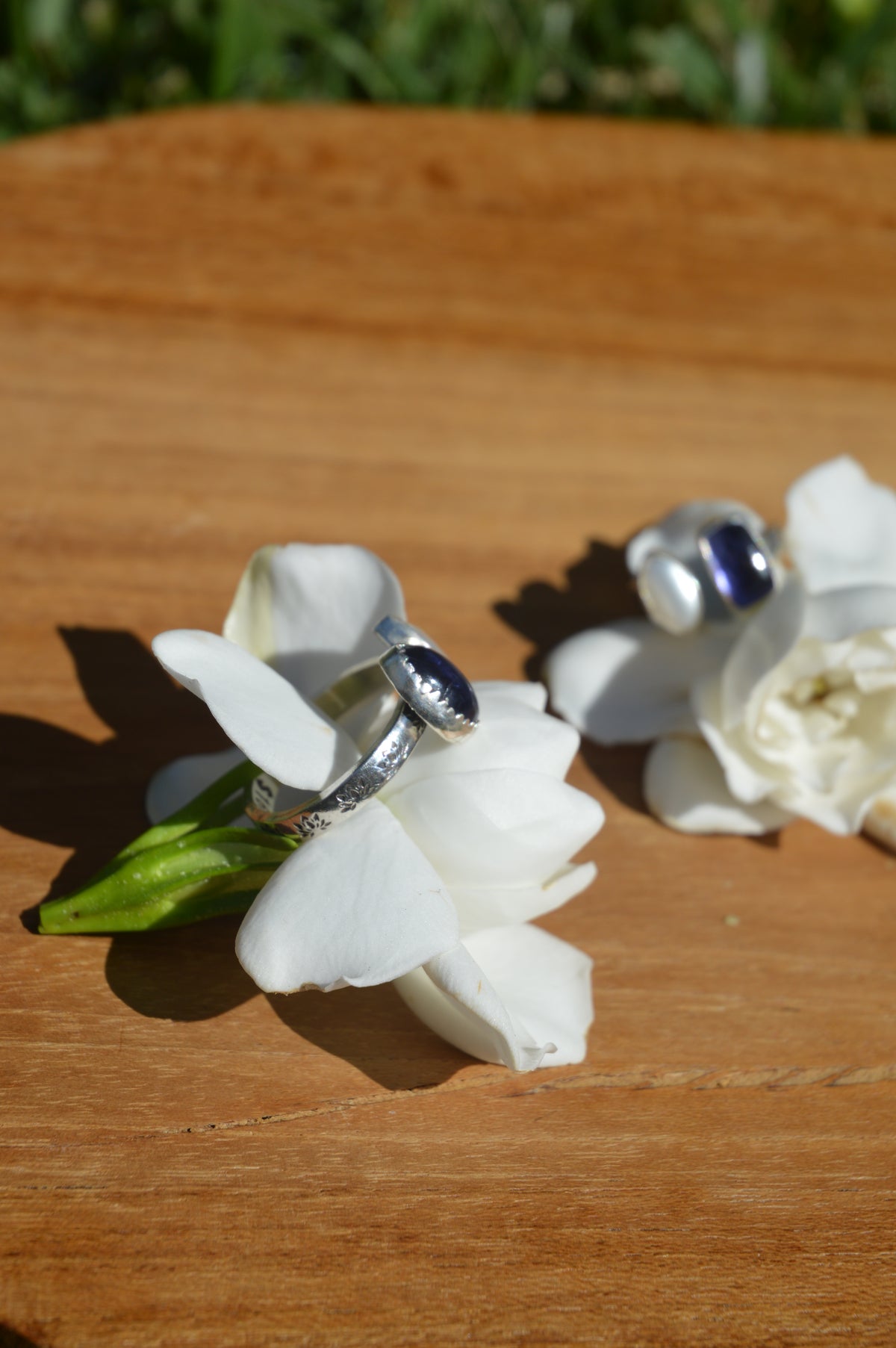 Glimmering Night Sky Ring - Sz 4.5