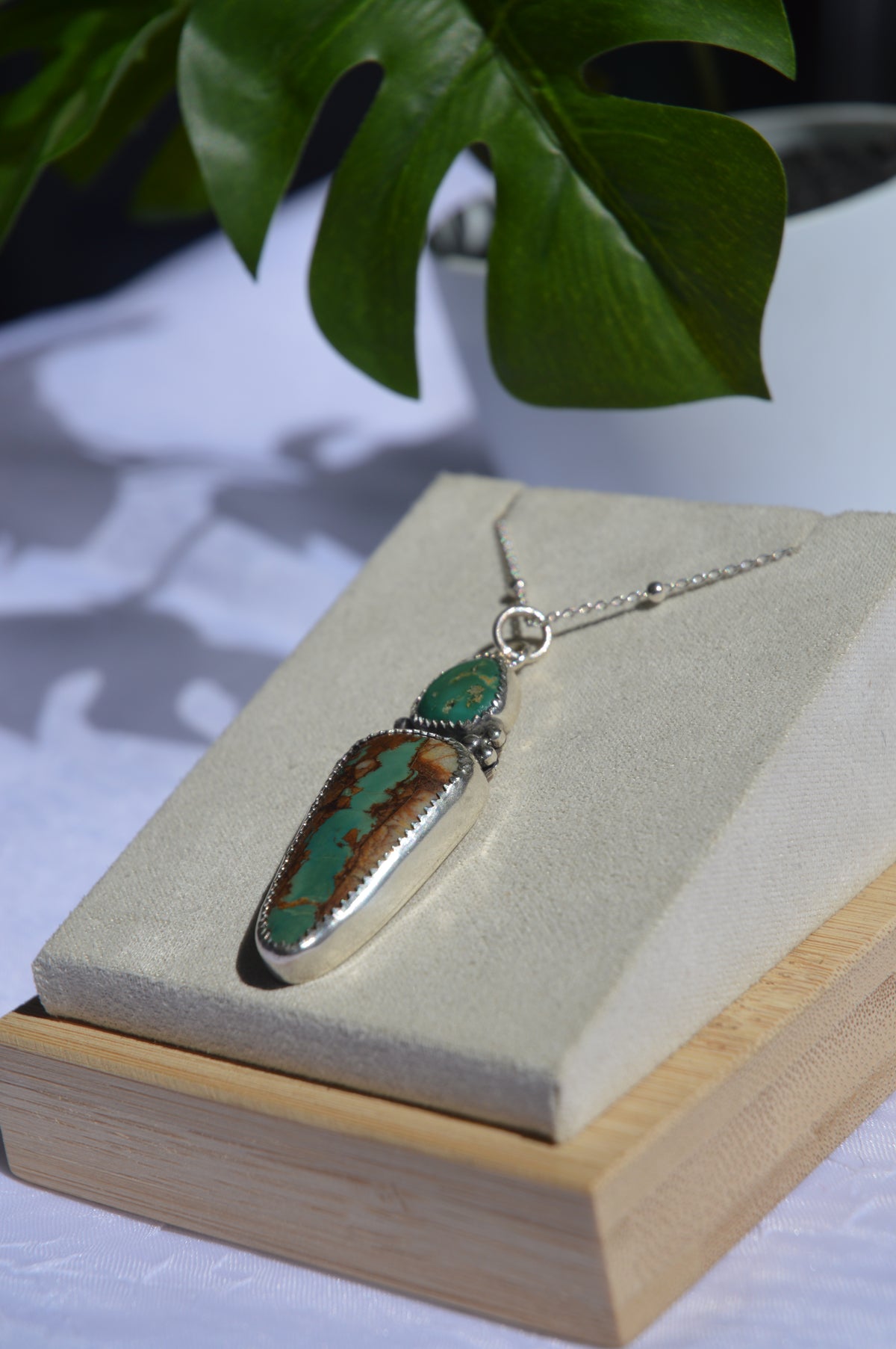 Turquoise River Pendant