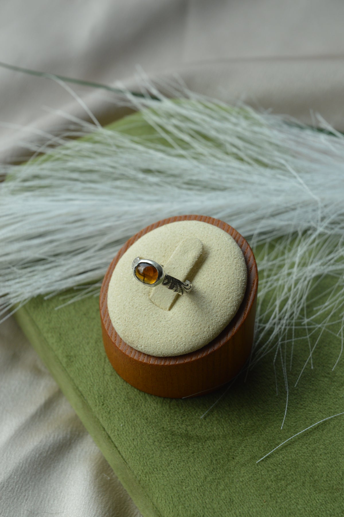 Brown Sugar Tourmaline Rings - Sz 4 & 7