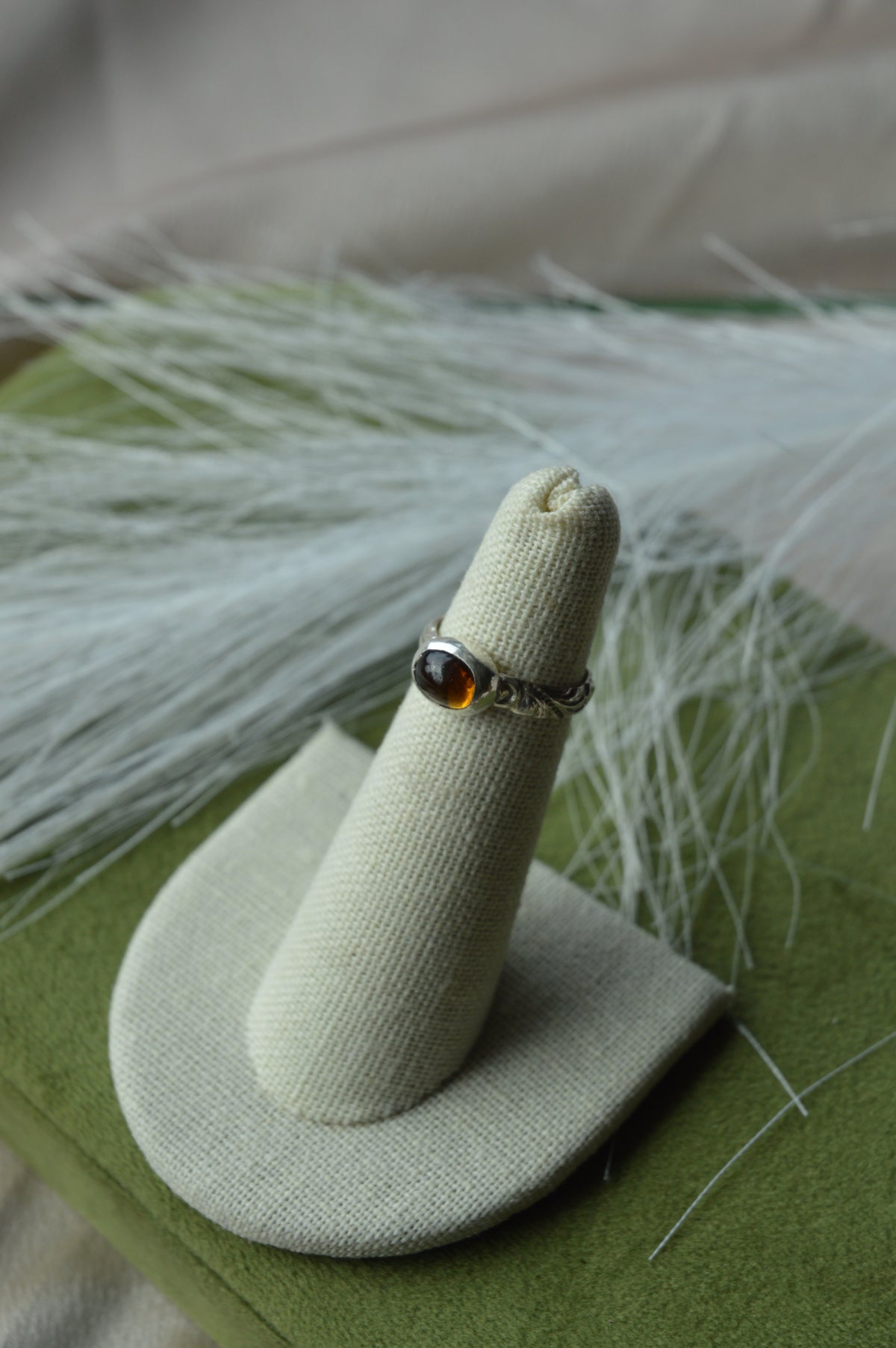 Brown Sugar Tourmaline Rings - Sz 4 & 7