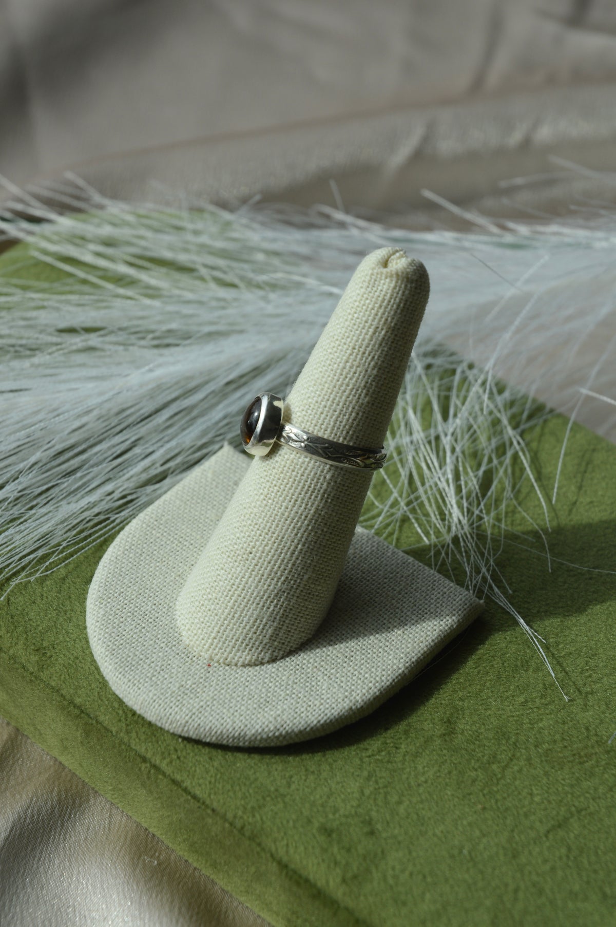Brown Sugar Tourmaline Rings - Sz 4 & 7