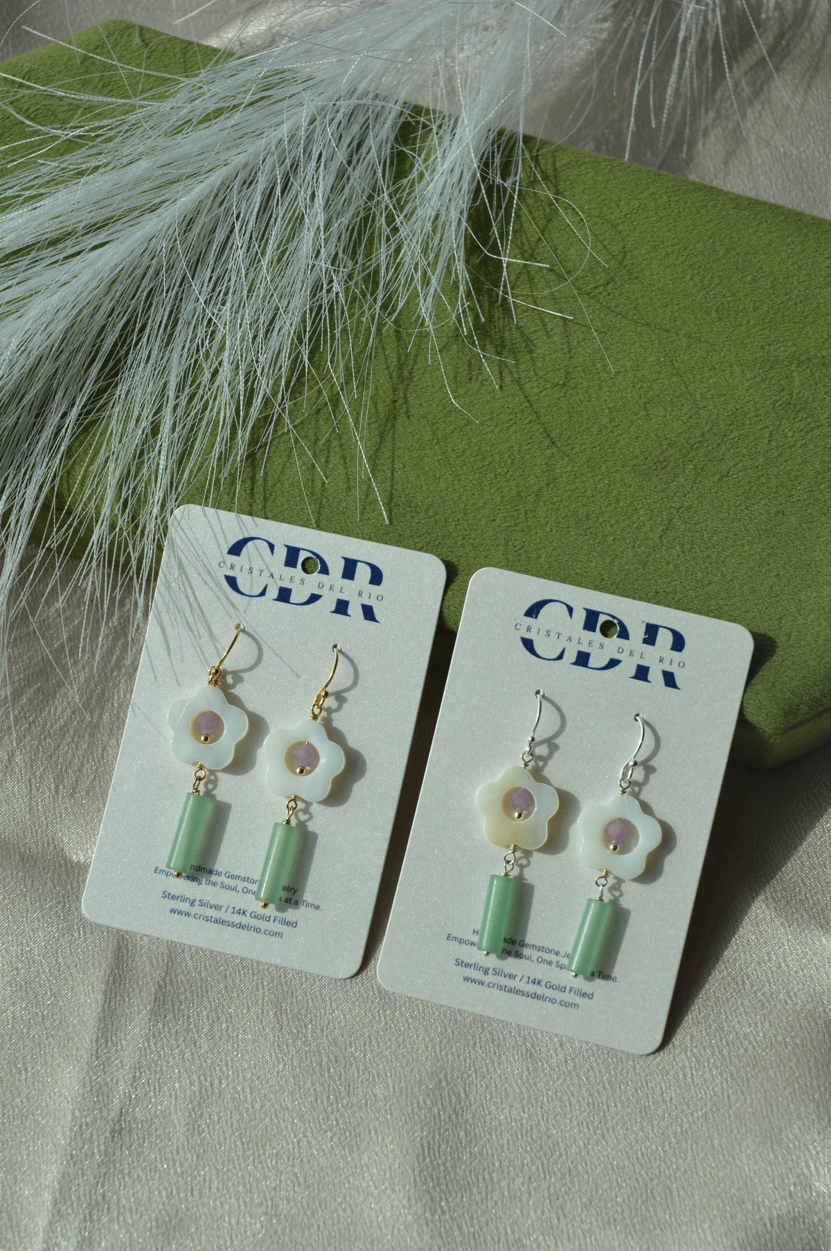 Blossoming Aventurine Earrings