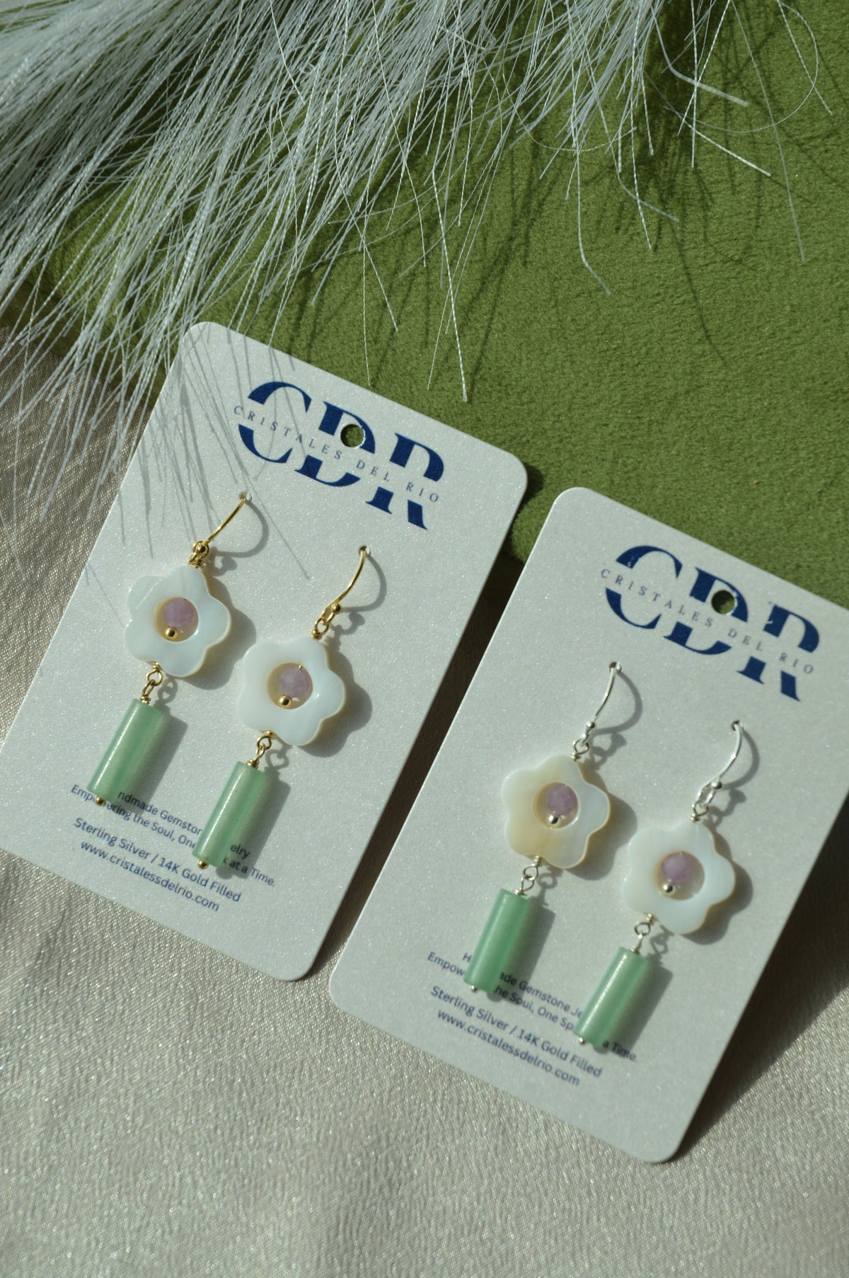 Blossoming Aventurine Earrings