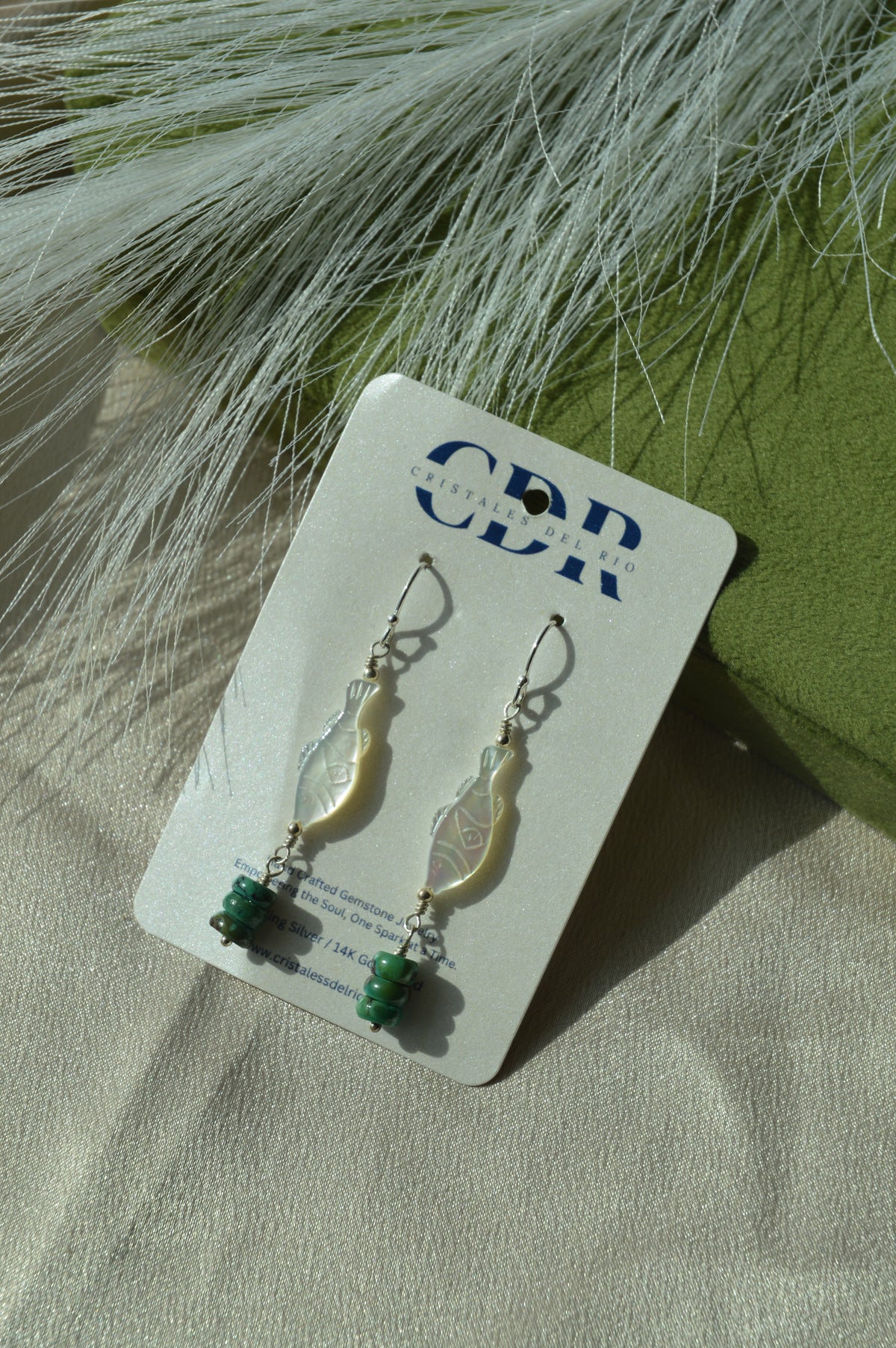 Fishin' for Turquiose Earrings