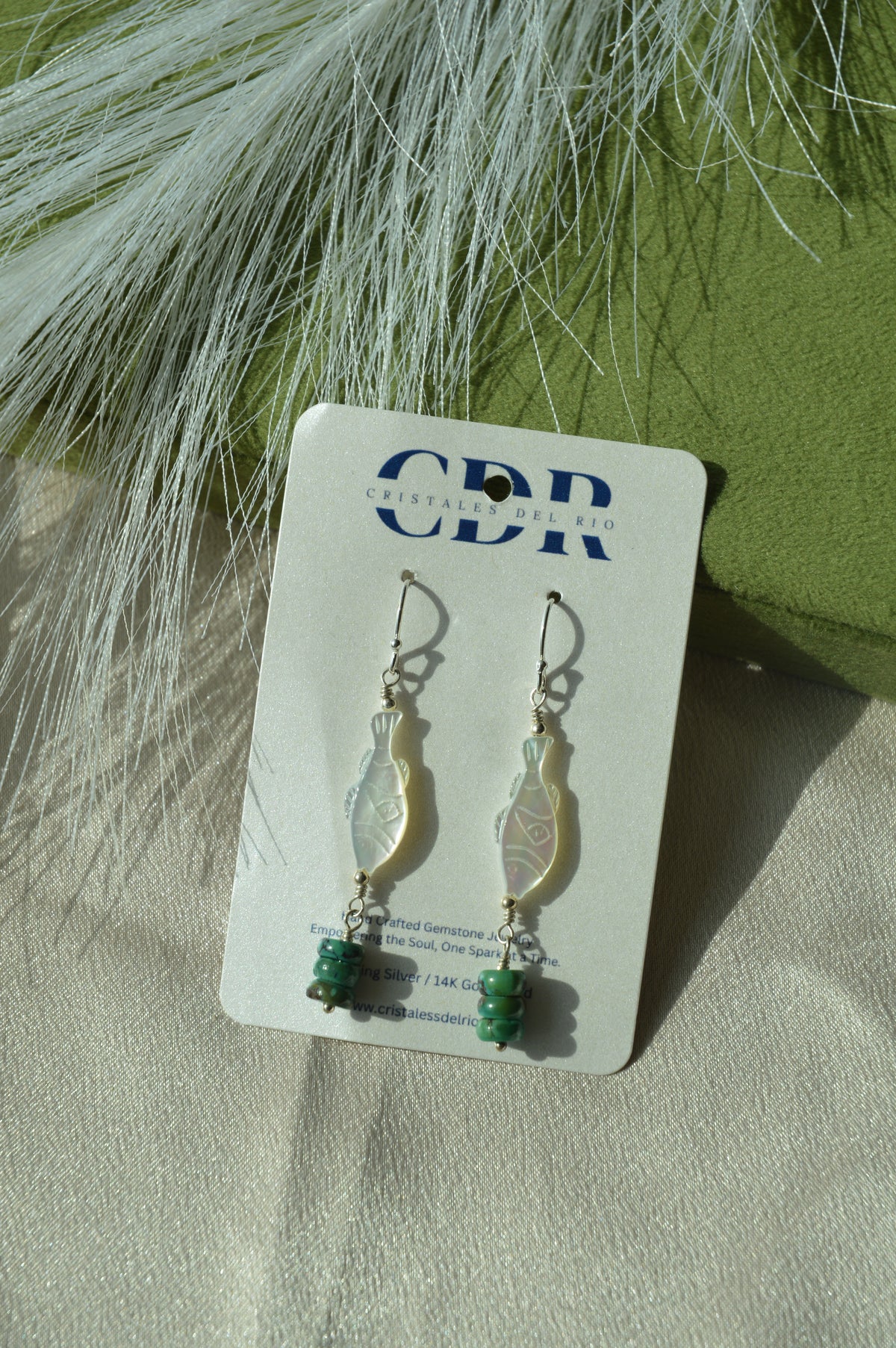 Fishin' for Turquiose Earrings