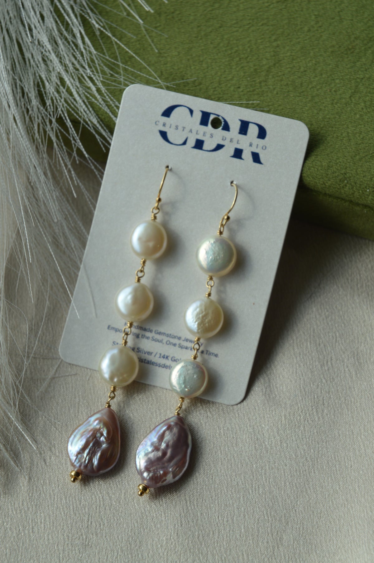 Dancing Pearl Earrings
