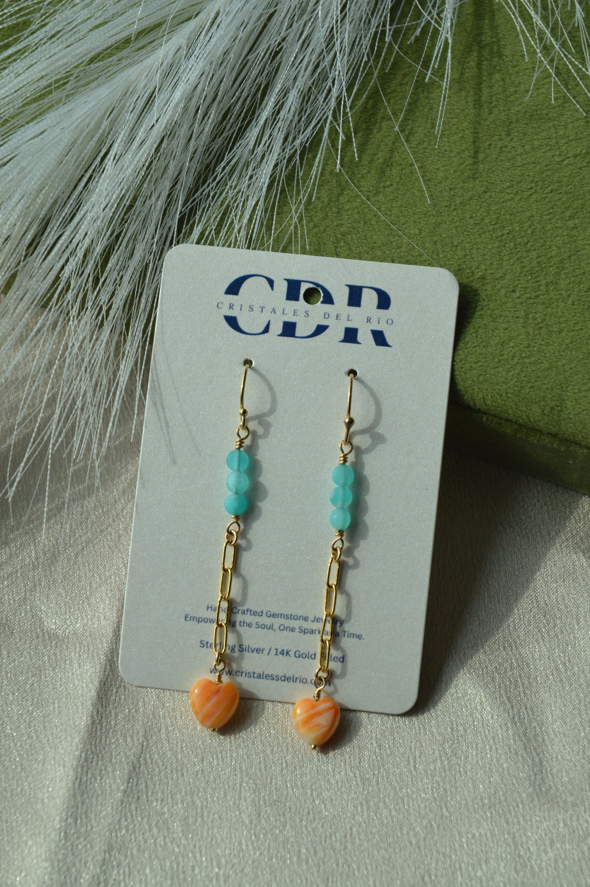 Spiny Oyster Oceanic Earrings