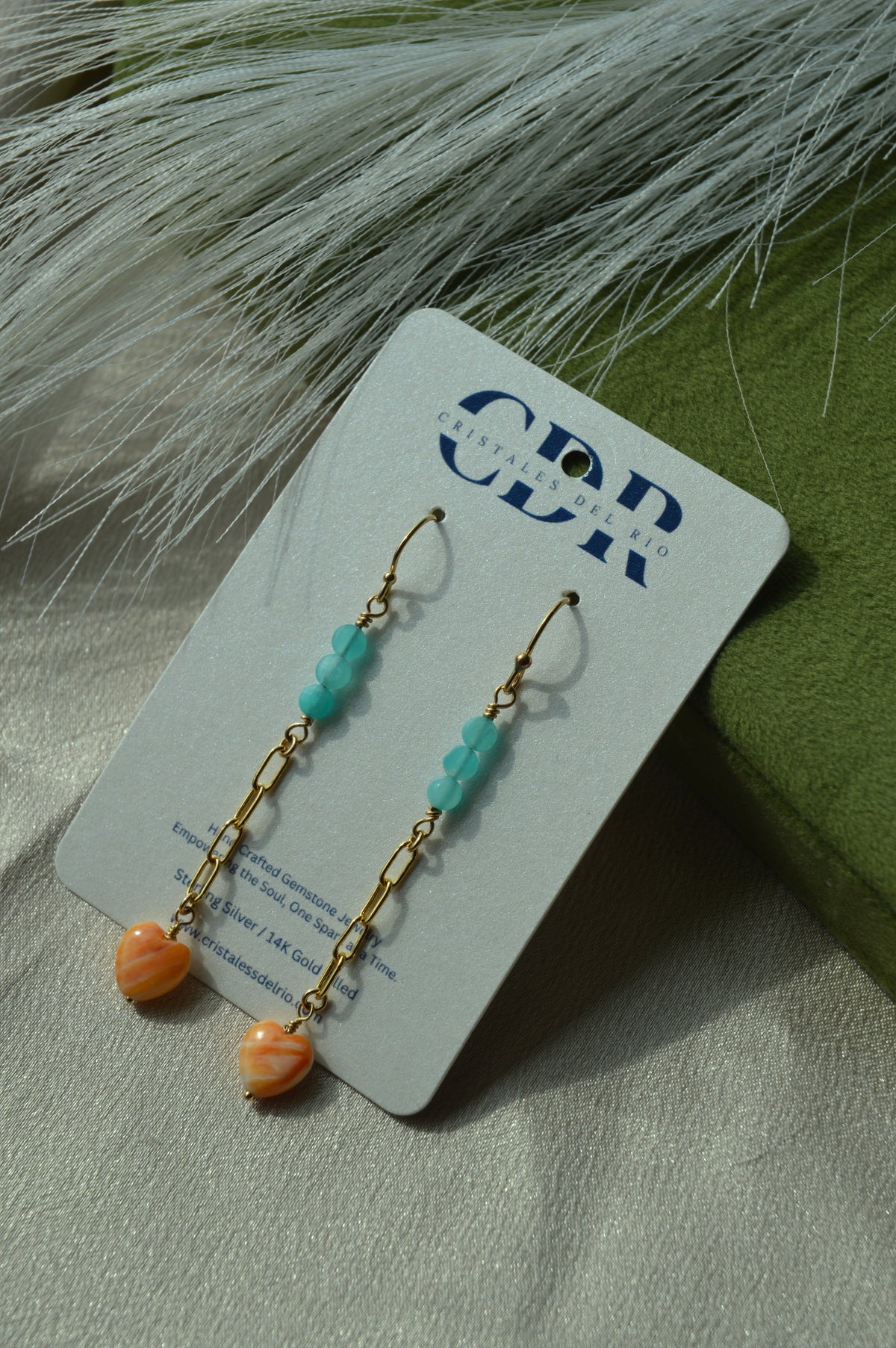 Spiny Oyster Oceanic Earrings