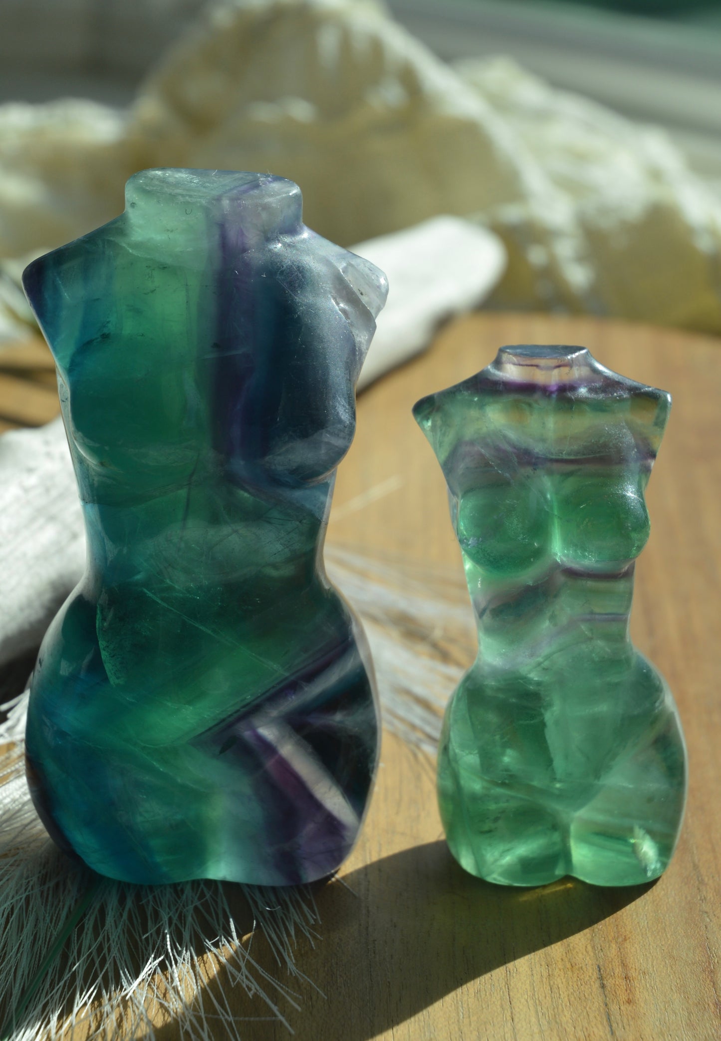 Fluorite Goddess Bodies