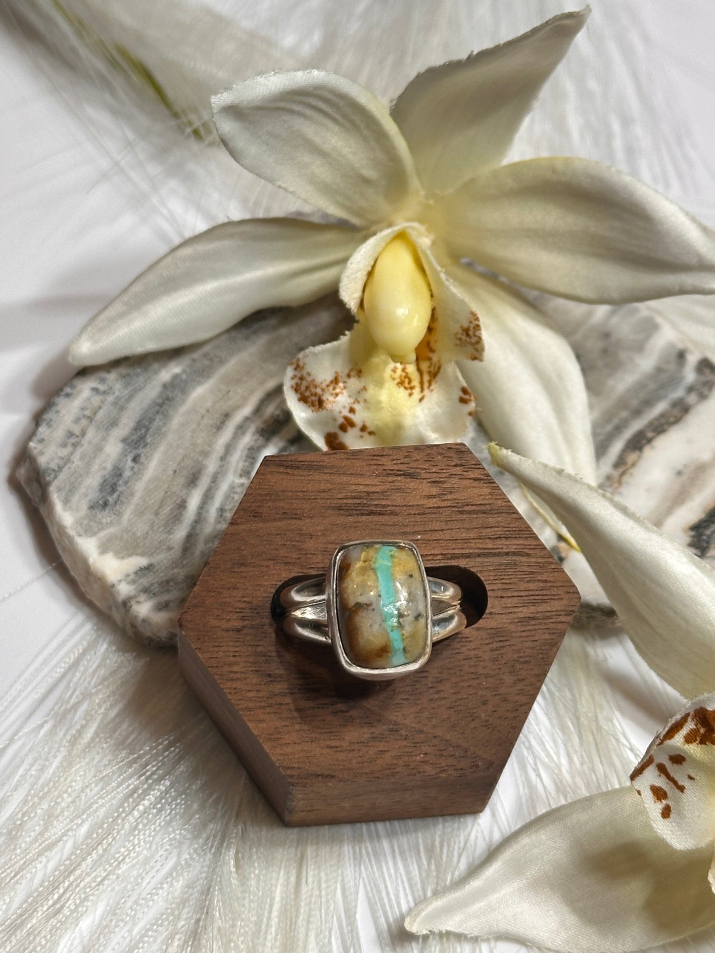 Royston Ribbon Turquoise - Sz 7.75