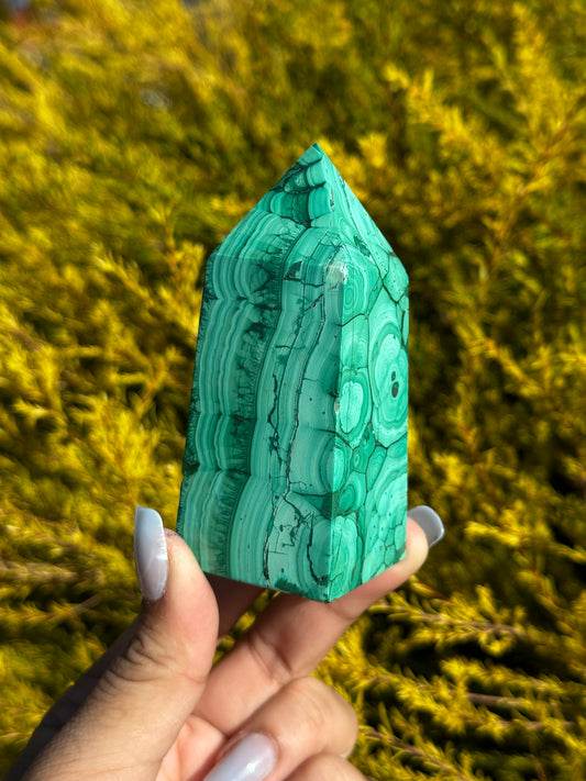 Malachite tower