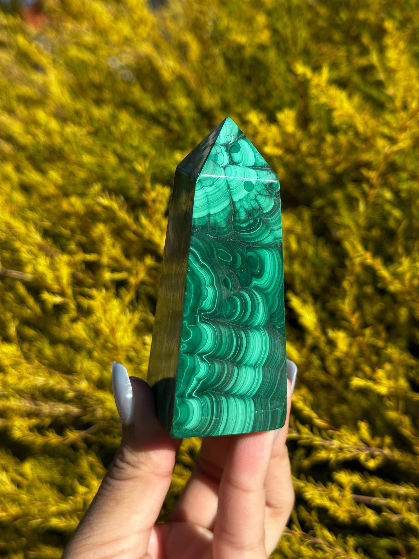 Malachite tower