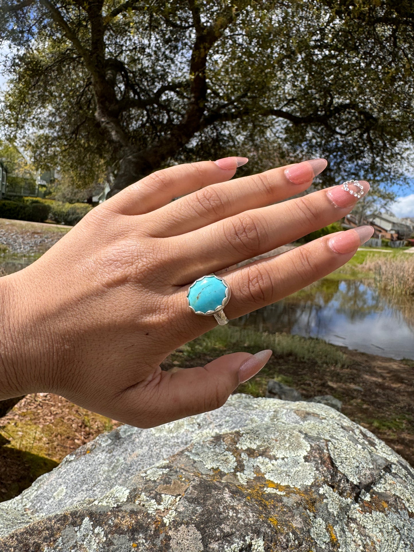 Kingman Turquoise Ring collection