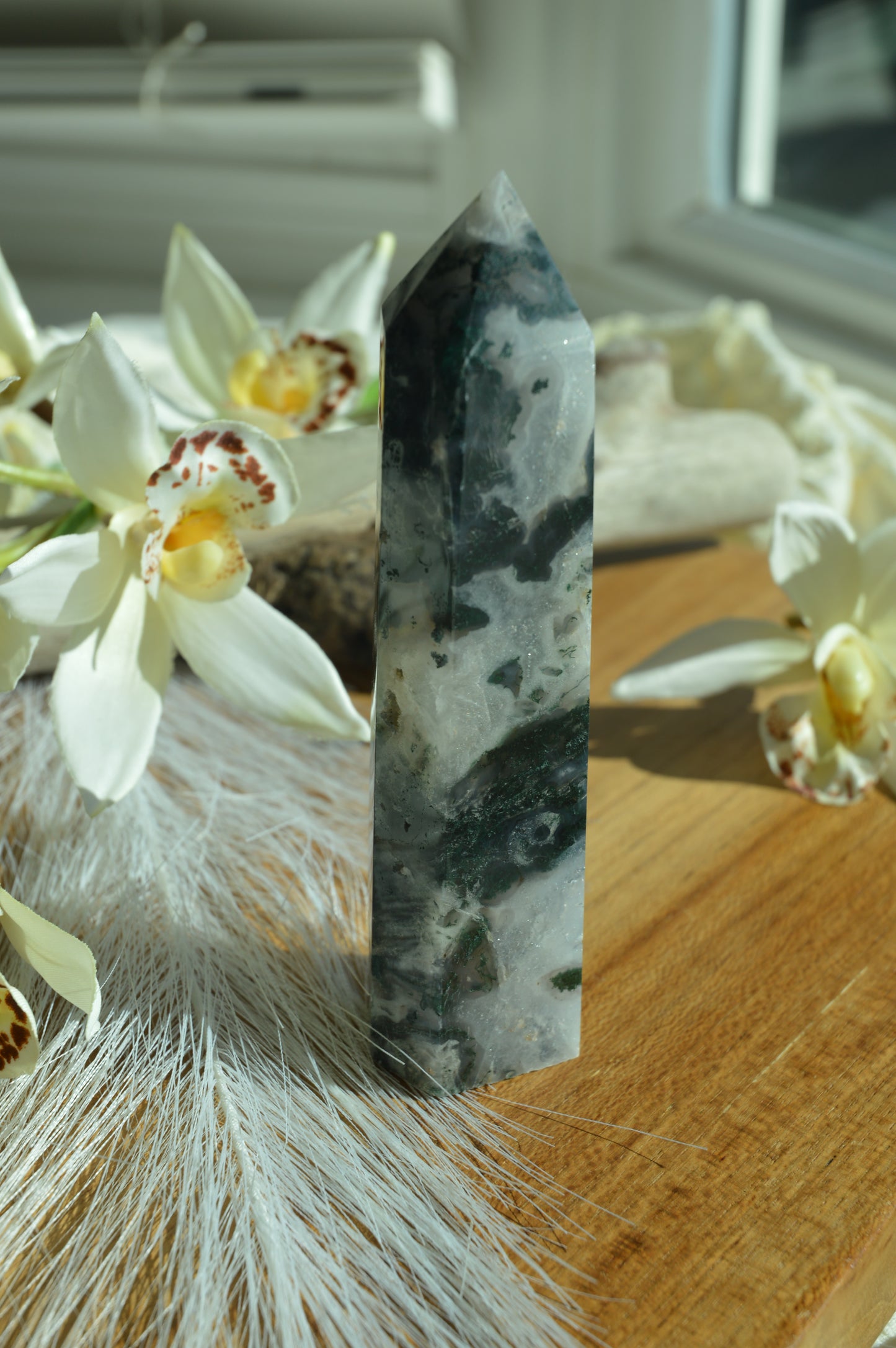 Moss Agate Towers