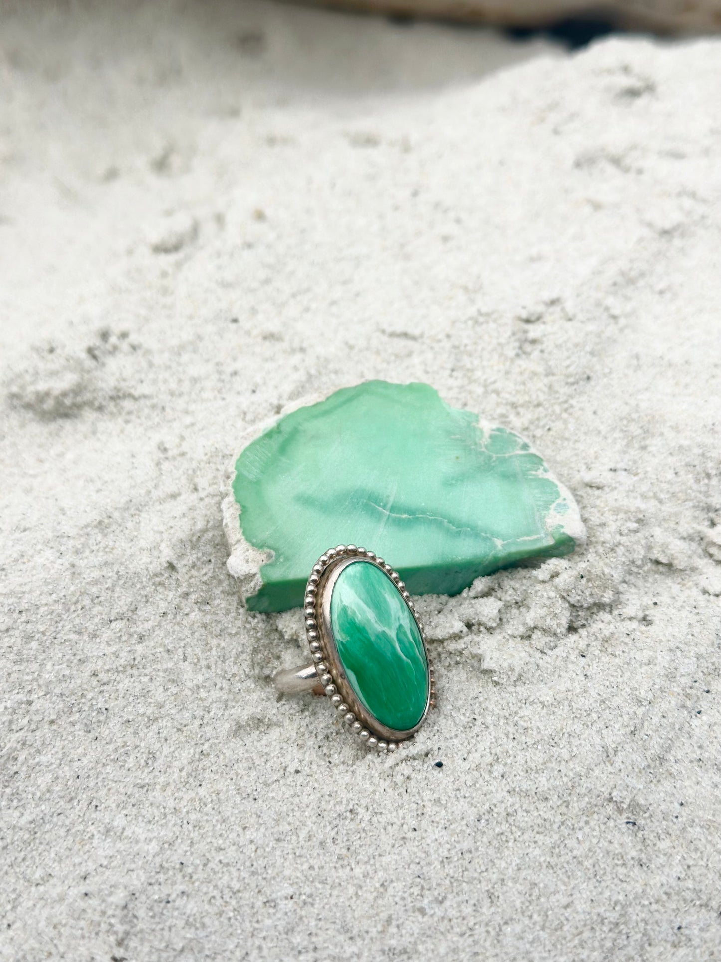 Australian Variscite Ring - Sz 6.5