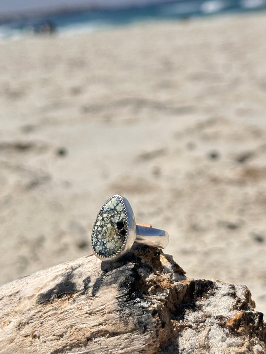 New Lander Variscite Ring - Sz 13