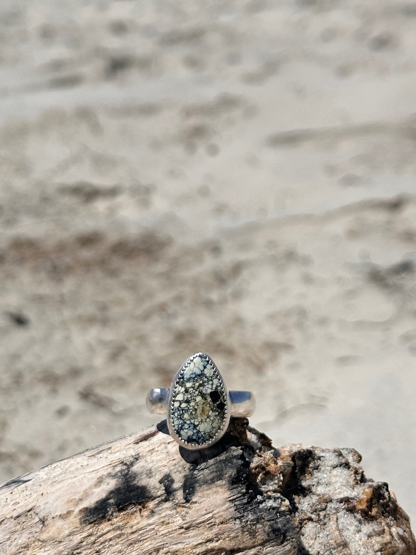 New Lander Variscite Ring - Sz 13