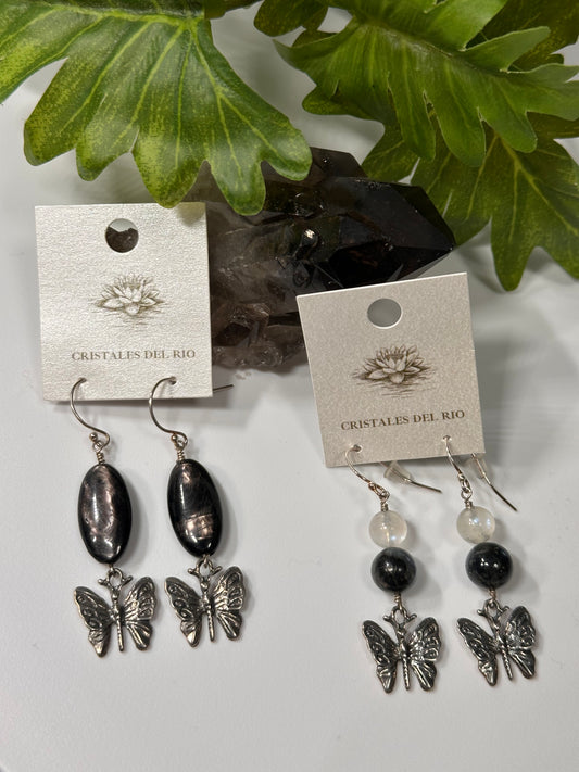 Shimmering Swallowtail Earrings