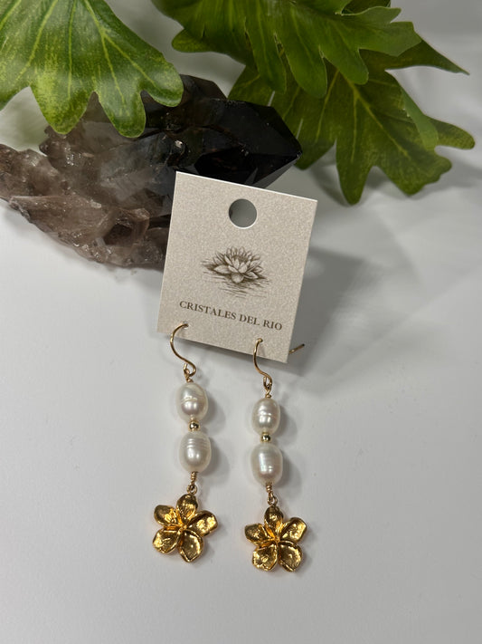 Frangipani Earrings