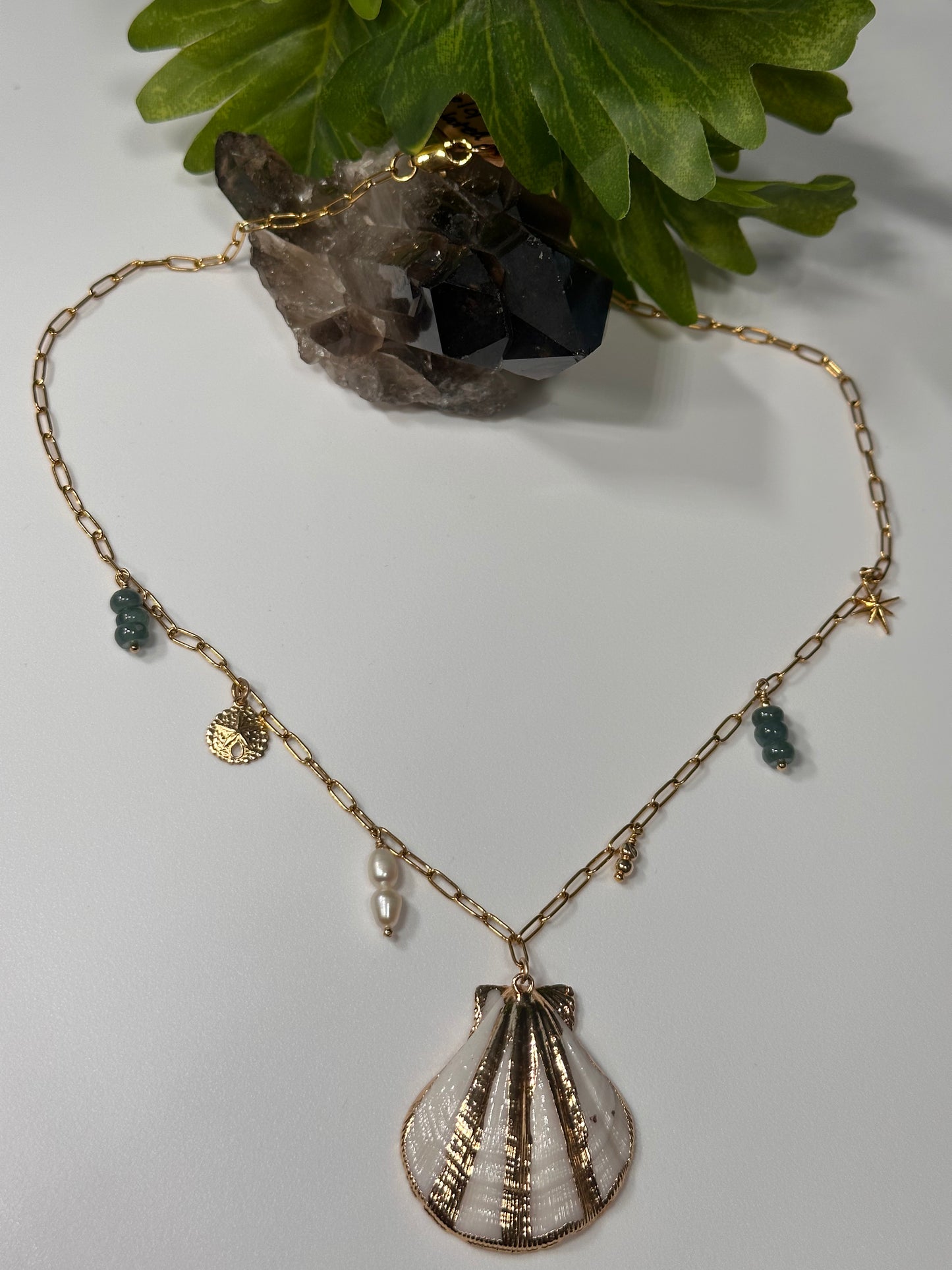 Scallop shell Chain Necklace