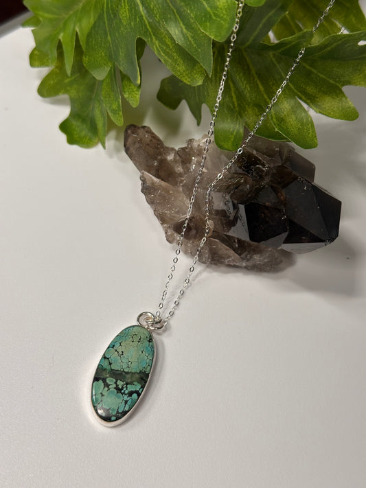 Hubei Turquoise River Pendant