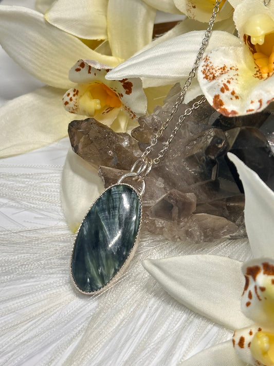 Seraphinite Pendant