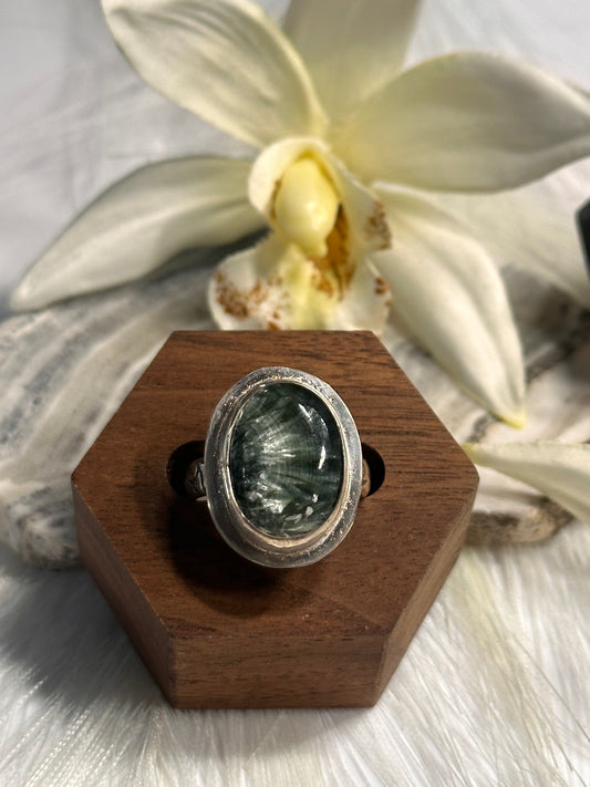 Seraphanite Ring - Sz 8